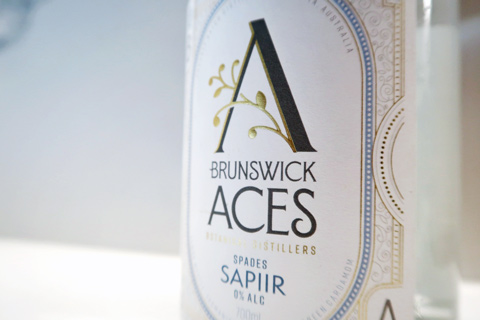Non Alcoholic Gin Brunswick Aces Sapiir Bottle Front