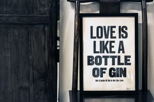 Non Alcoholic Gin Blog Guide Poster