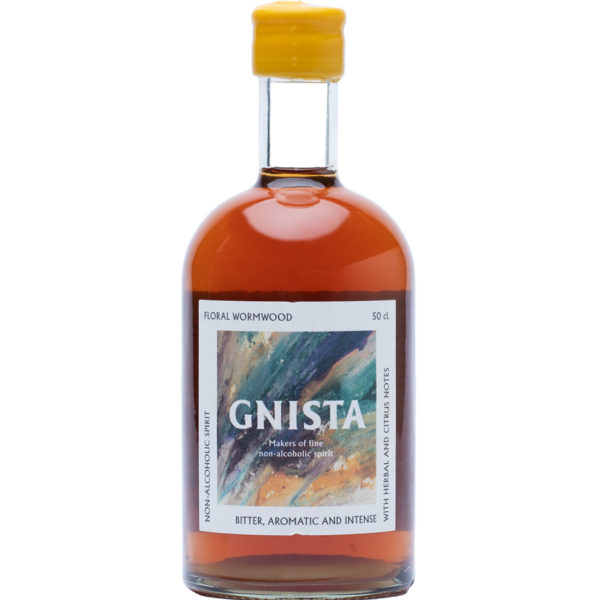 Gnista Spirits Floral Wormwood Non-alcoholic spirit bottle shot