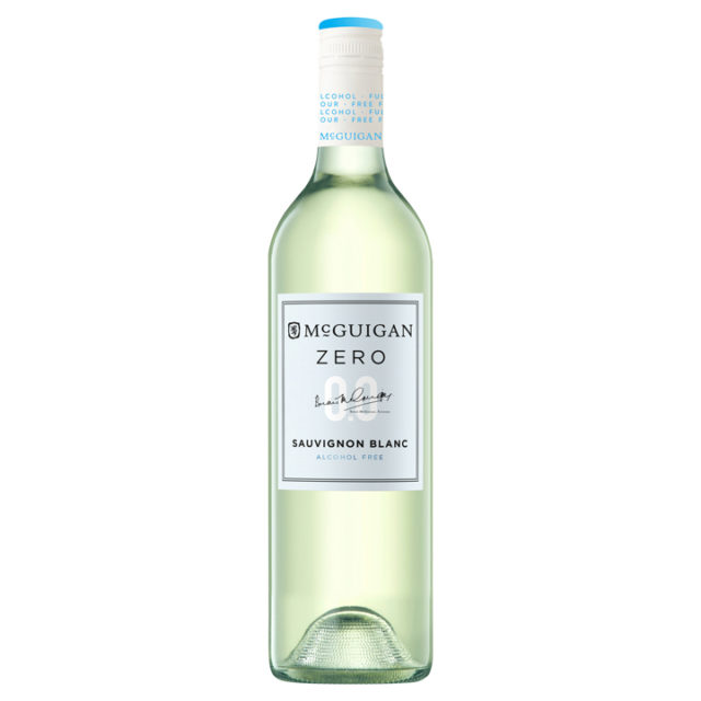 McGuigan non alcoholic Wine Sav Blanc Bottle