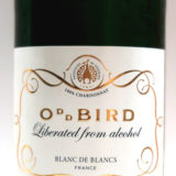 Oddbird Wine Blanc De Blancs label