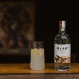 Ovant Grace Review - Bitter Lemon Cocktail next to bottle of Grace