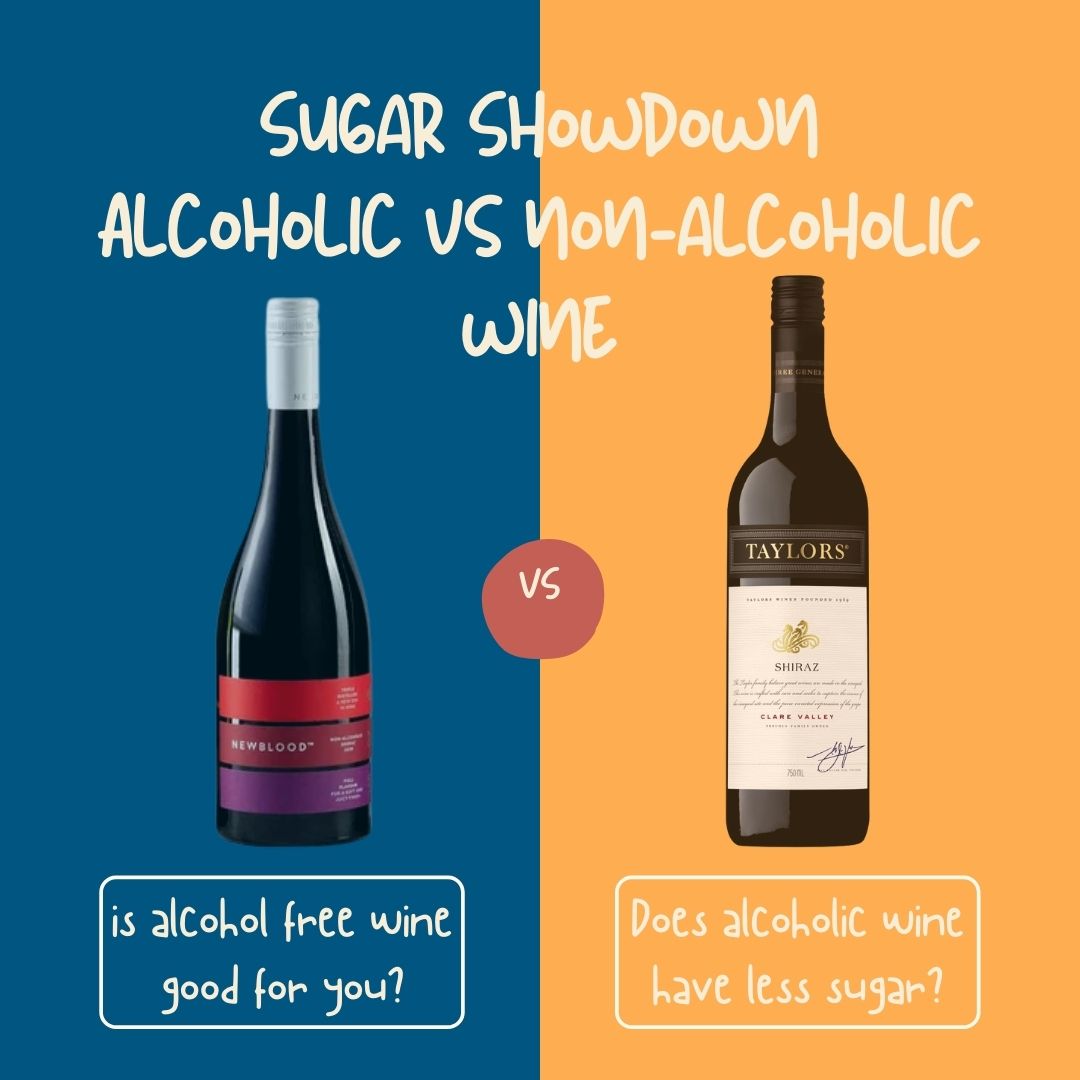 Does non alcoholic wine have sugar showdown