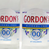 Gordons Gin and Tonic bottles showing front of label