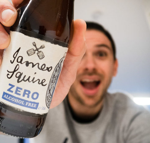James Squire Zero Beer answering the question of is non-alcoholic beer healthy