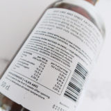 Ginsta Barrelled Oak Nutritional Information Panel of label