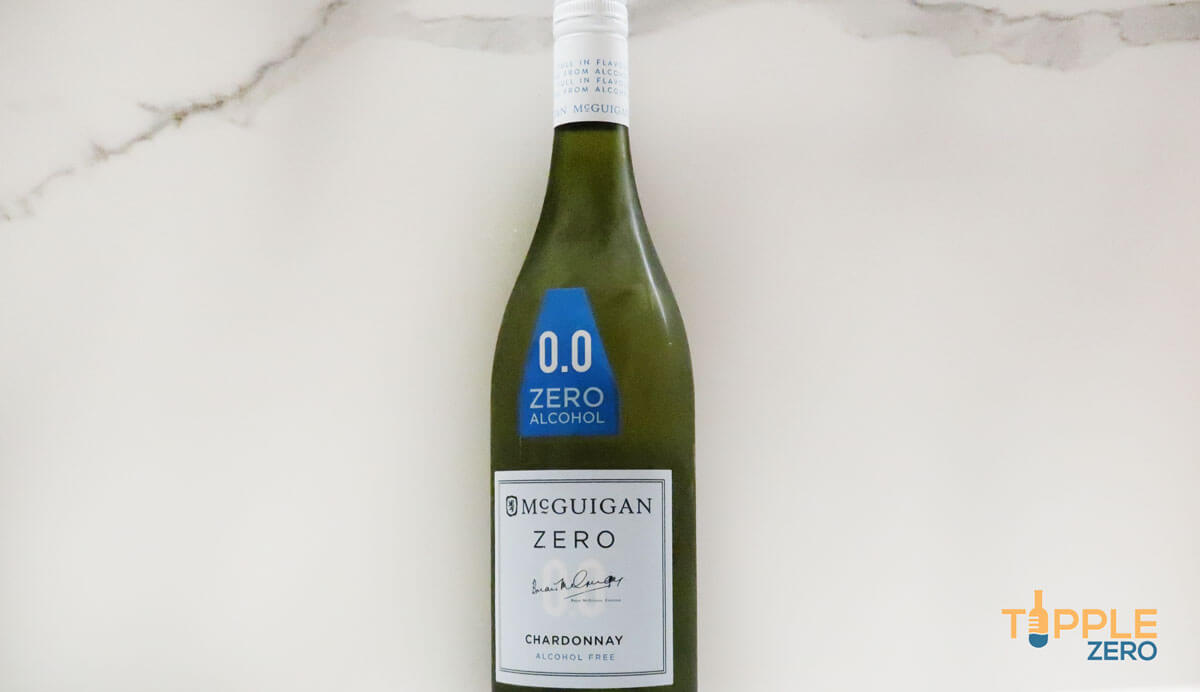 McGuigan Zero Chardonnay Bottle Hero