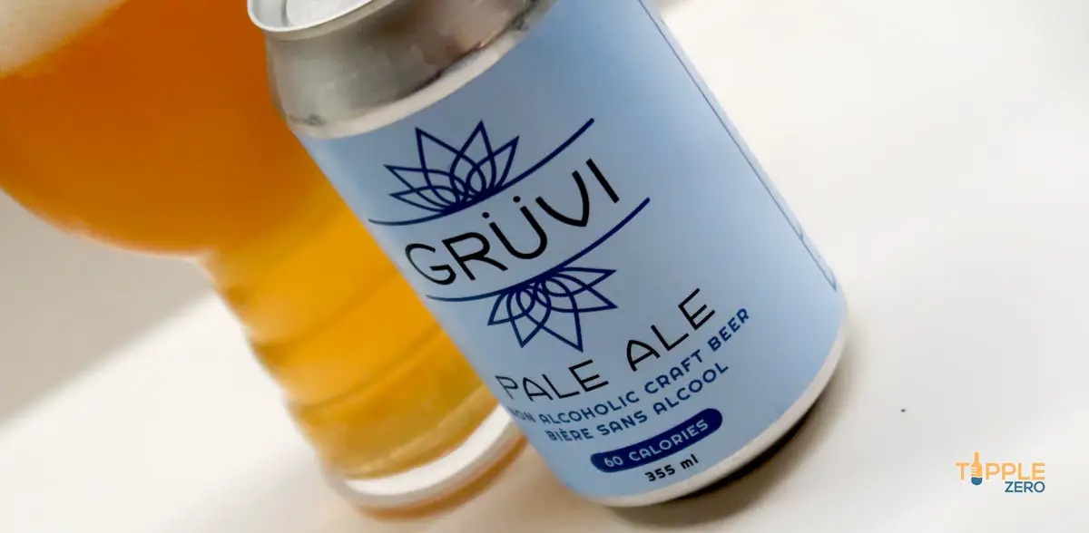 Gruvi Pale Ale Can label close up